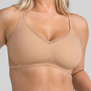 Honeylove Nude Crossover Bra 2x+